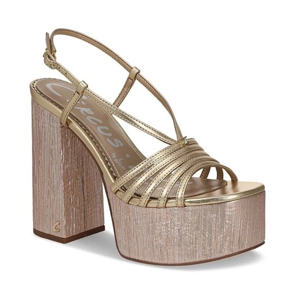 Circus by Sam Edelman Siena Women's Yellow Sandal 6.5 M - Picture 1 of 5